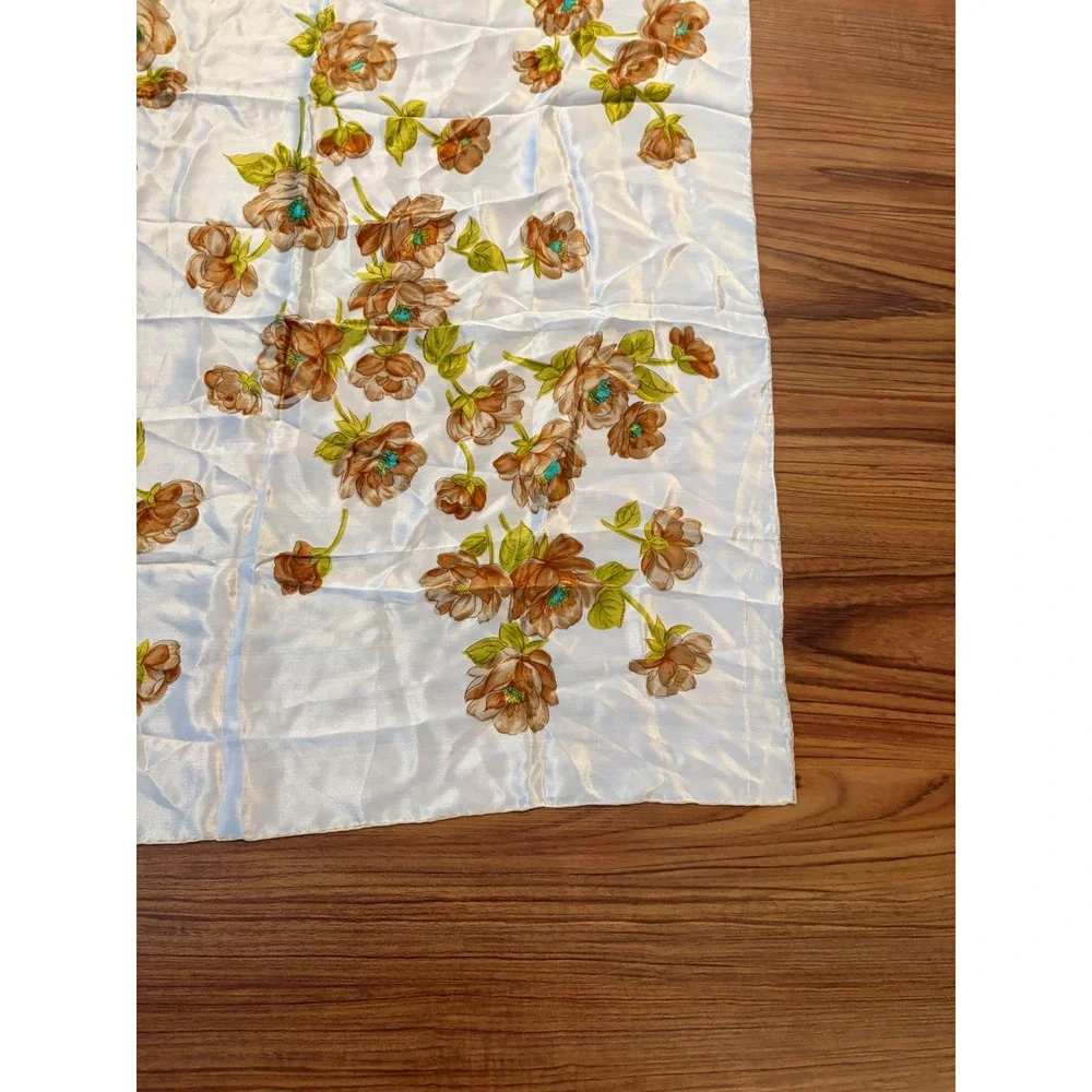 Vintage Glentey silk scarf made in Japan